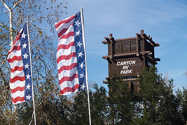 Canyon RV Park - Anaheim, California - glamping.directory