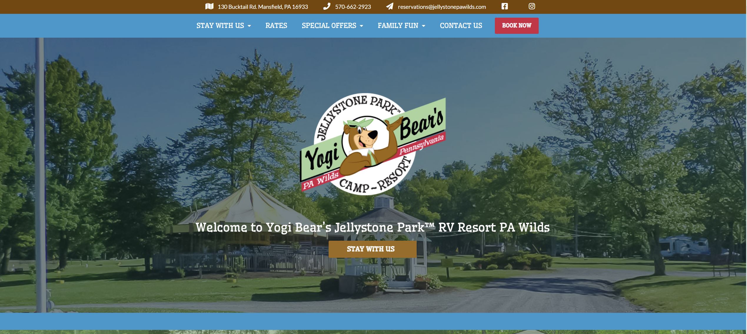 Jellystone Park™ Pennsylvania Wilds - Mansfield, Pennsylvania - glamping.directory