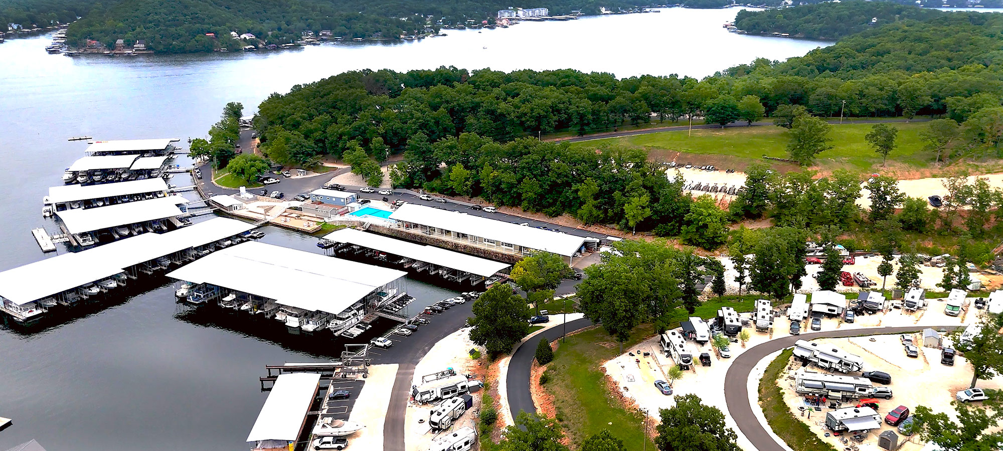 Mermaid Cove Marina & RV Resort - Gravois Mills, Missouri - glamping.directory