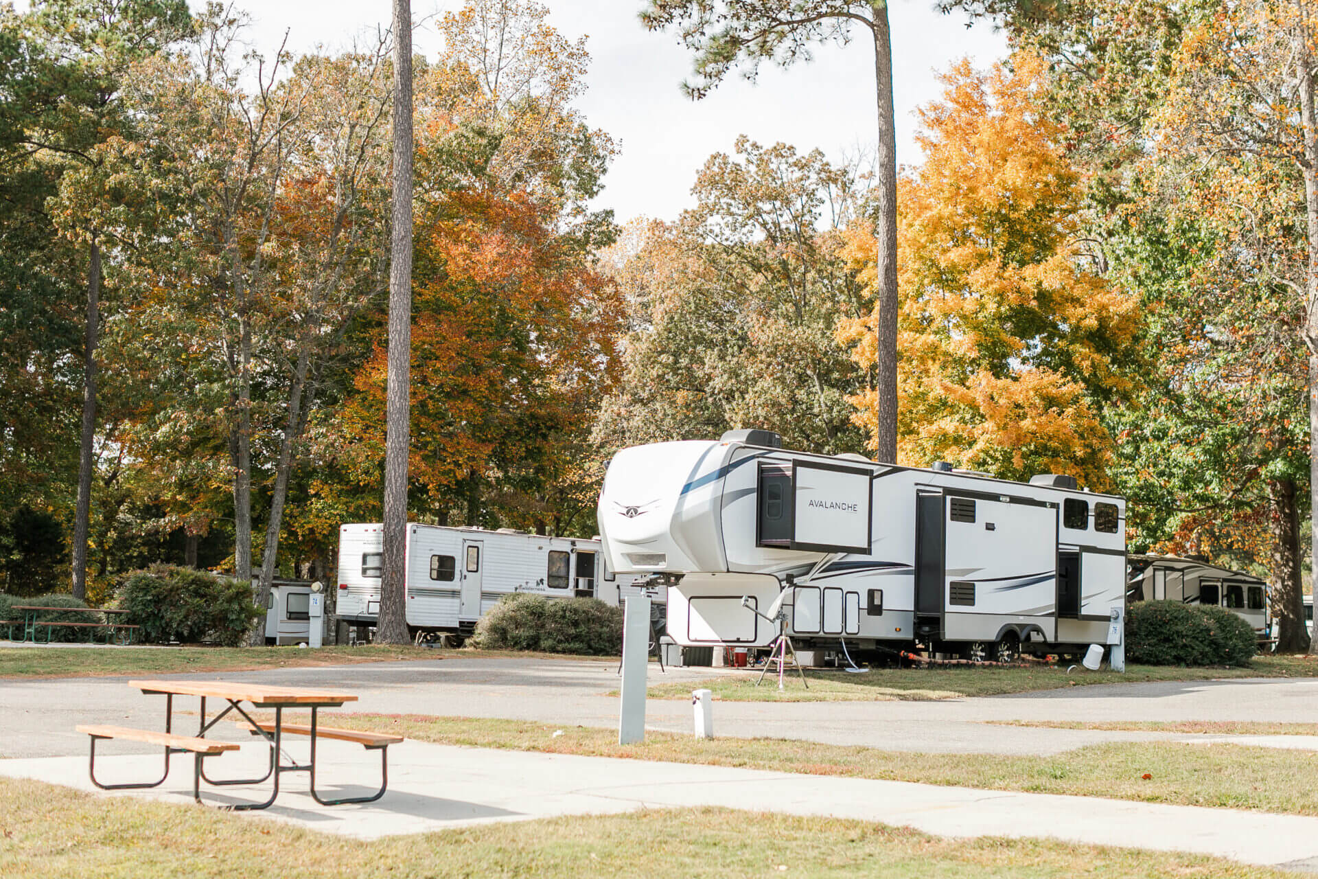 American Heritage RV Park - Williamsburg, Virginia - glamping.directory