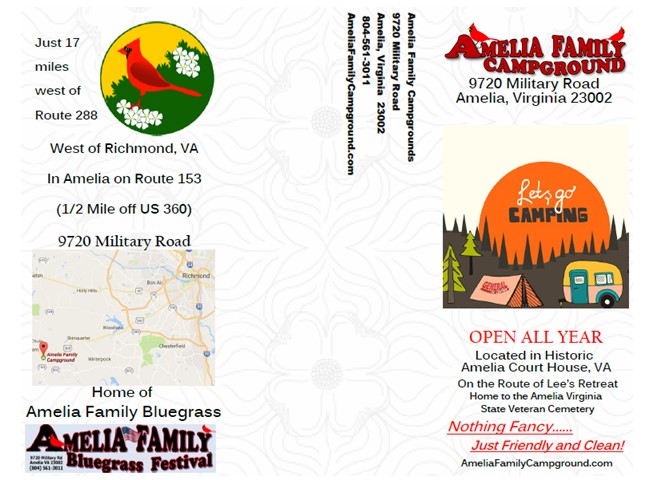 Amelia Family Campground - Amelia Court House, Virginia - glamping.directory