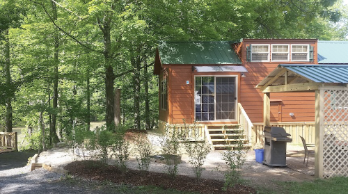 Greenbrier River Campground, Cabins and River Trips - Alderson, West Virginia - glamping.directory