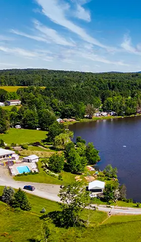 Pine Cradle Lake Family Campground - Ulster, Pennsylvania - glamping.directory