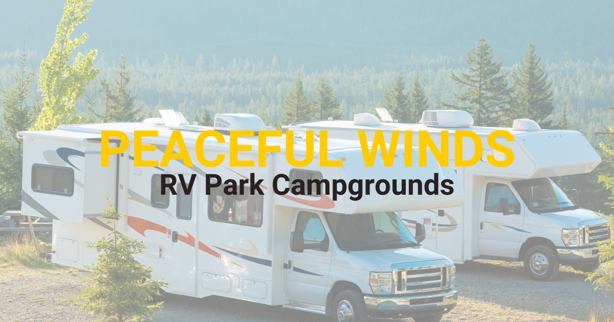 Peaceful Winds RV Park Campground - Irons, Michigan - glamping.directory