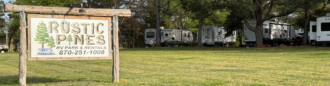 Rustic Pines RV Park - Batesville, Arkansas - glamping.directory