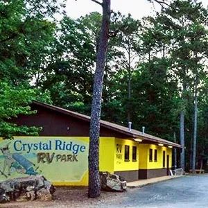 Crystal Ridge RV Park At Ron Coleman Mining - Jessieville, Arkansas - glamping.directory