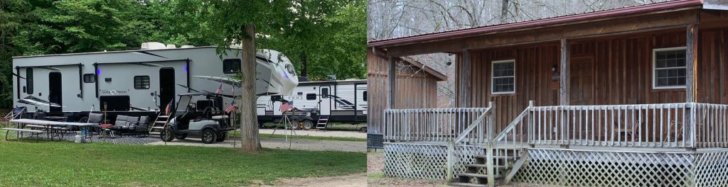 Creekside Cabins & RV Park - Louisa, Kentucky - glamping.directory