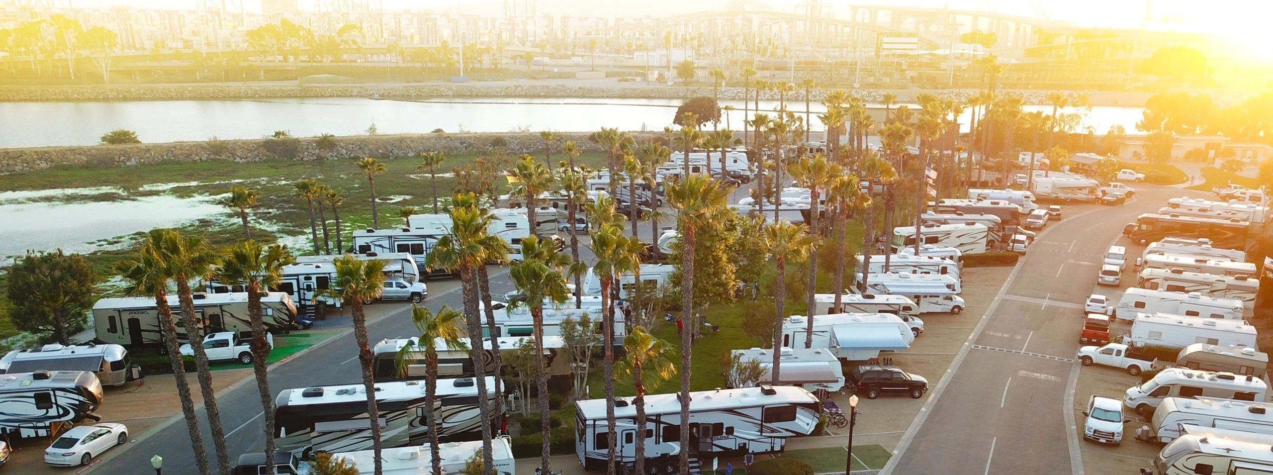Golden Shore RV Resort - Long Beach, California - glamping.directory