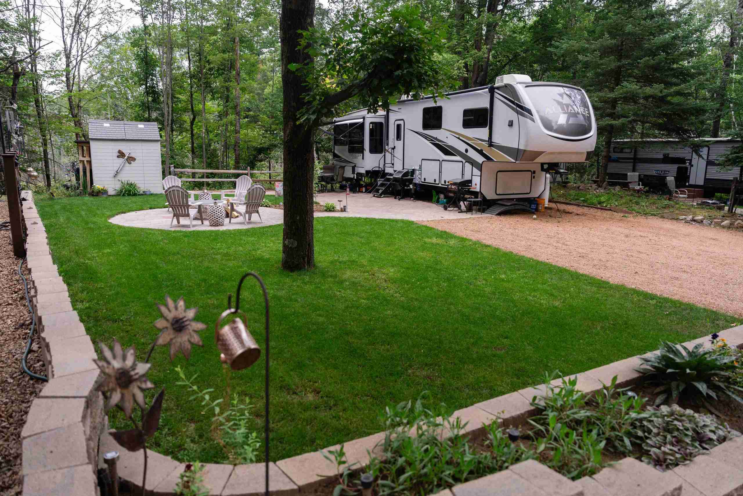 Heavens Up North Campground - Lakewood, Wisconsin - glamping.directory
