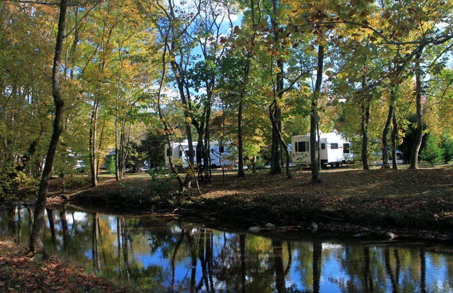 Up the Creek RV Camp - Pigeon Forge, Tennessee - glamping.directory