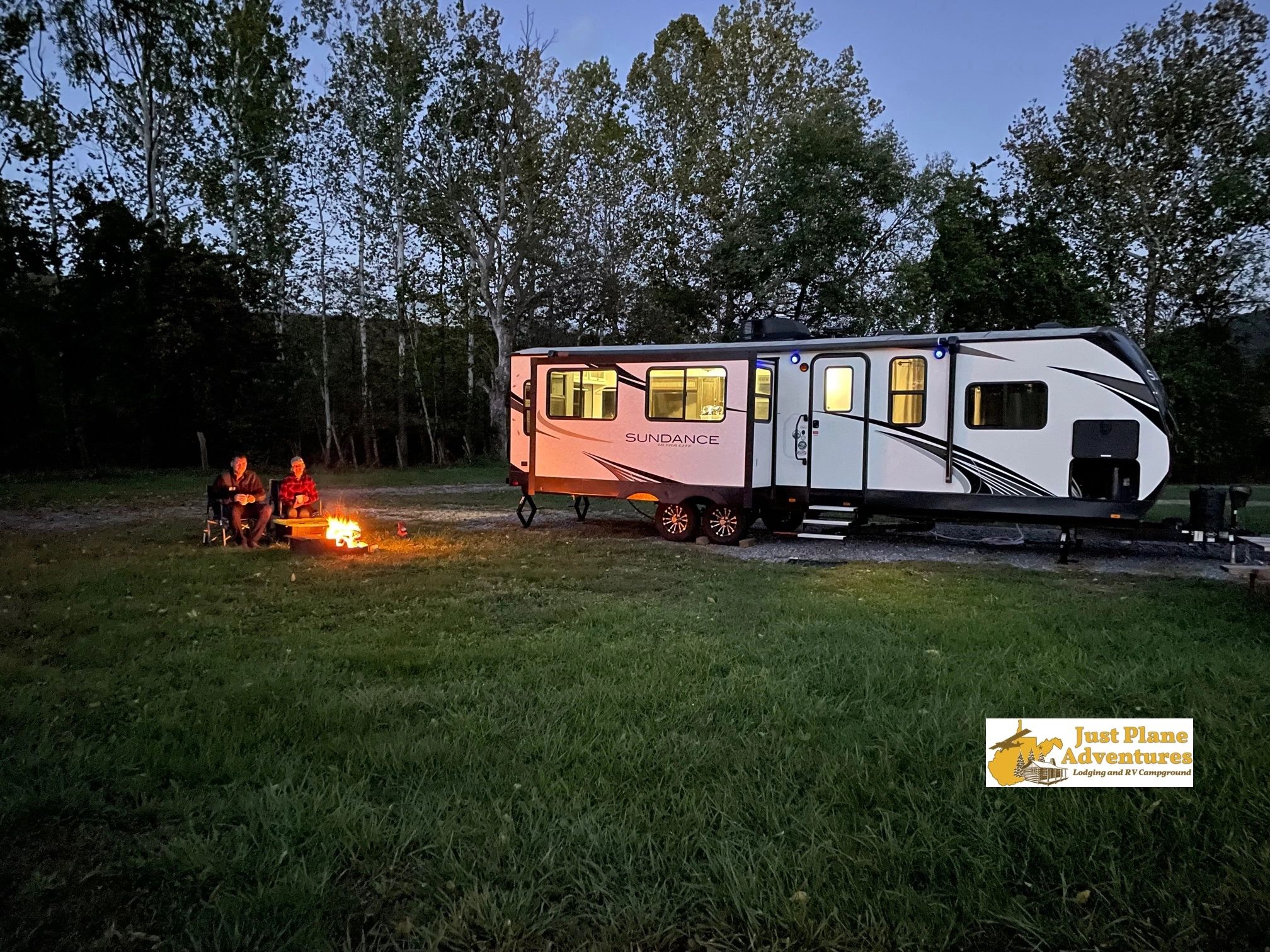 Just Plane Adventures Lodging & Campground - Medley, West Virginia - glamping.directory