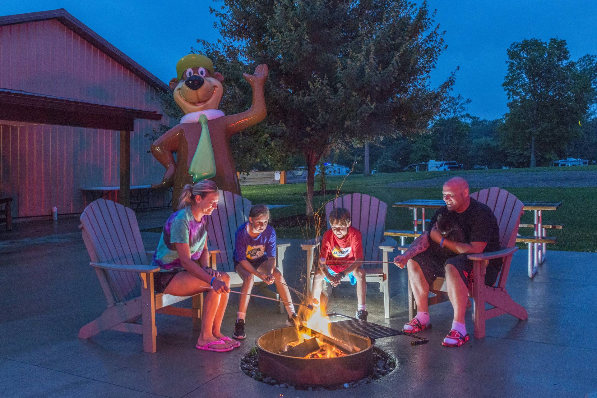 Jellystone Park Cleveland Sandusky - Nova, Ohio - glamping.directory