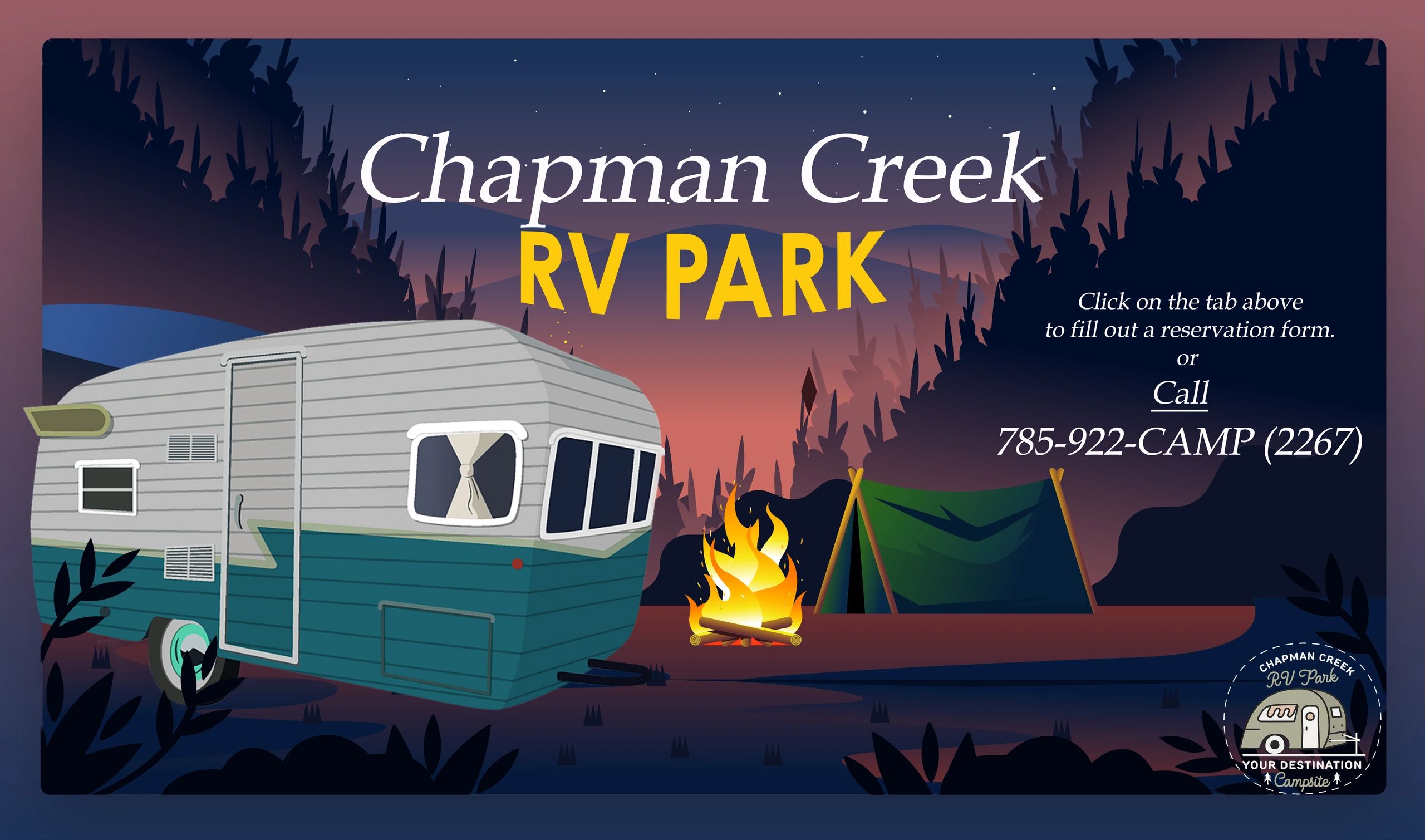 Chapman Creek Rv Park - Chapman, Kansas - glamping.directory