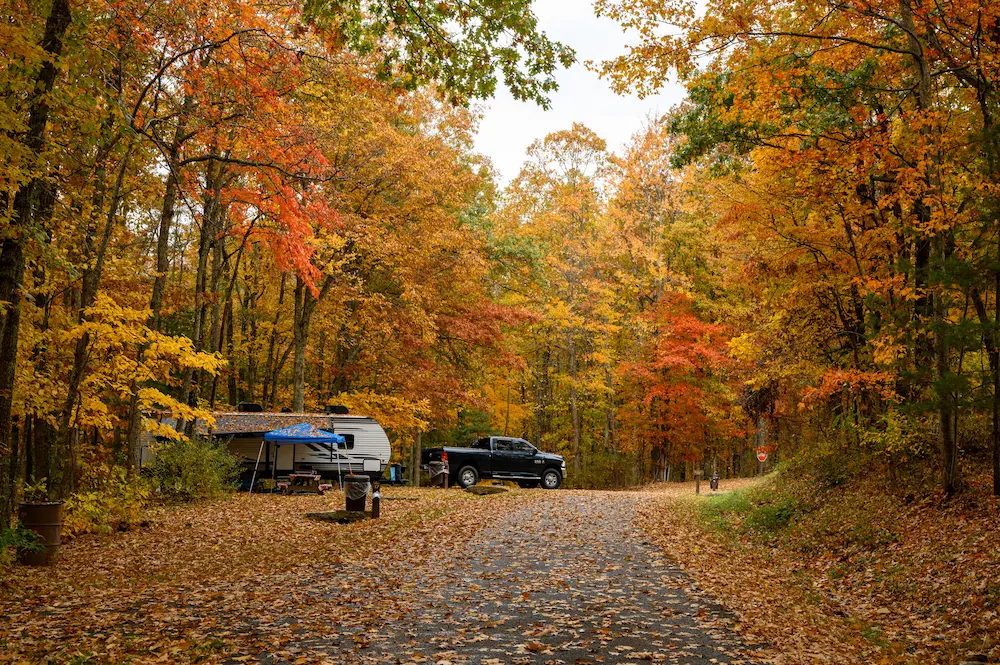 Pipestem State Park Campground - Lerona, West Virginia - glamping.directory