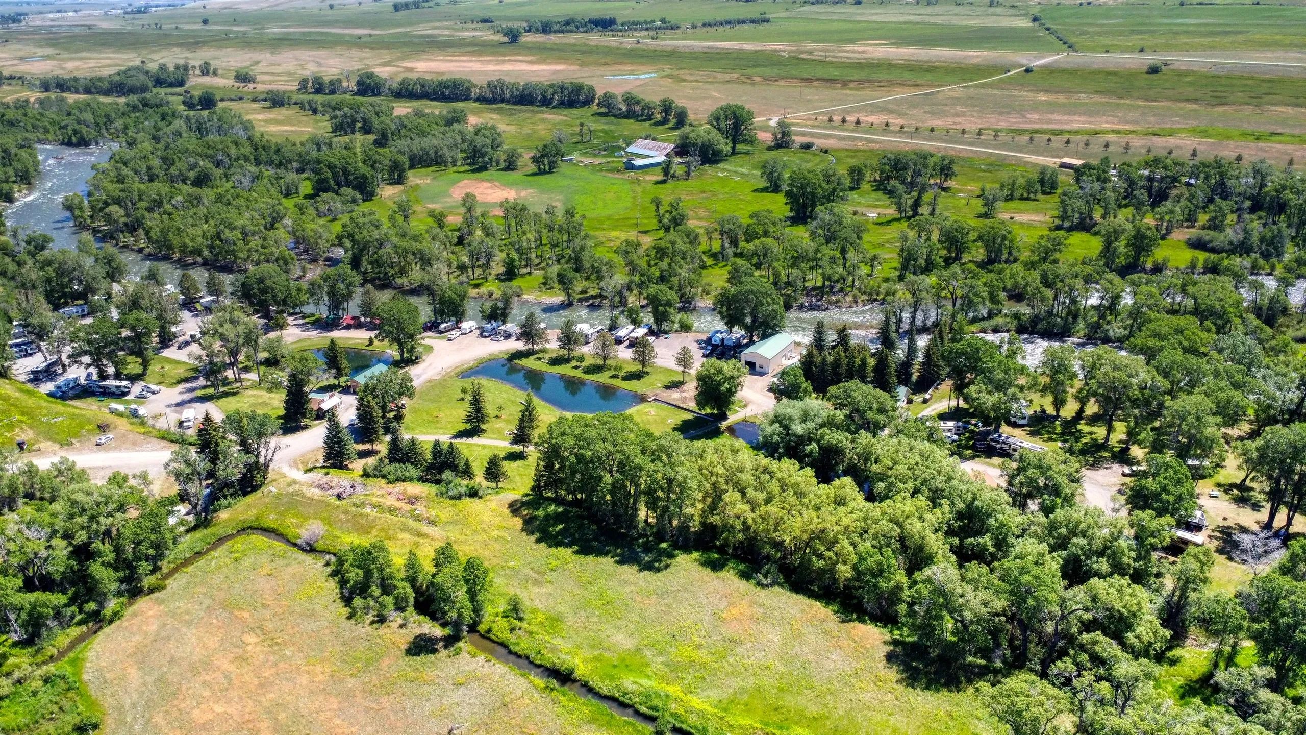 Spring Creek Campground and Trout Ranch - Big Timber, Montana - glamping.directory