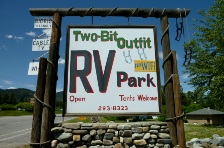 Two-Bit Outfit RV Park - Libby, Montana - glamping.directory
