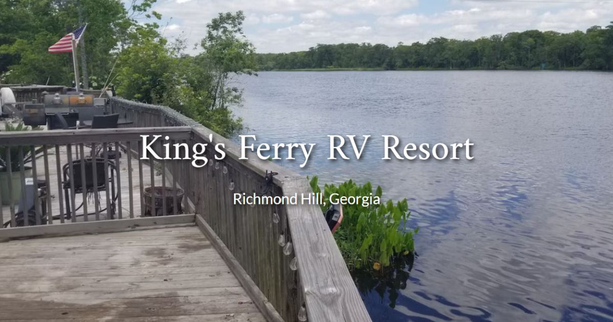 Kings Ferry RV Resort - Richmond Hill, Georgia - glamping.directory