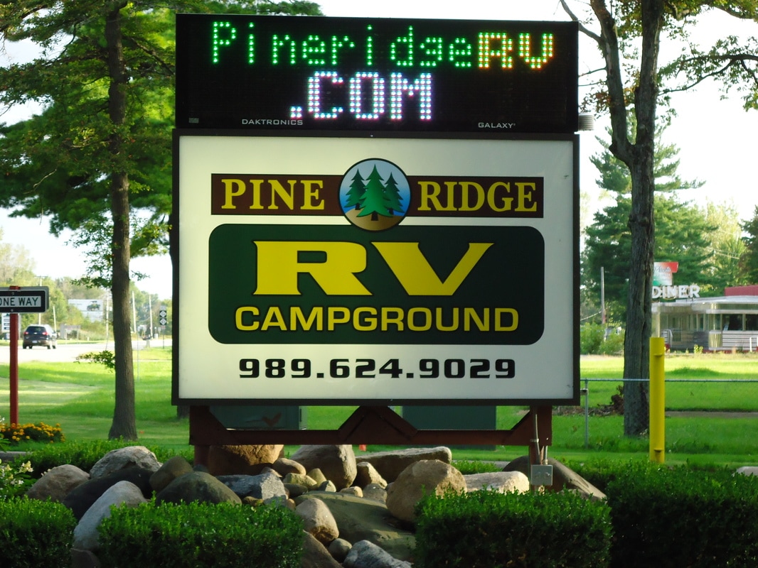 Pine Ridge RV Campground - Birch Run, Michigan - glamping.directory