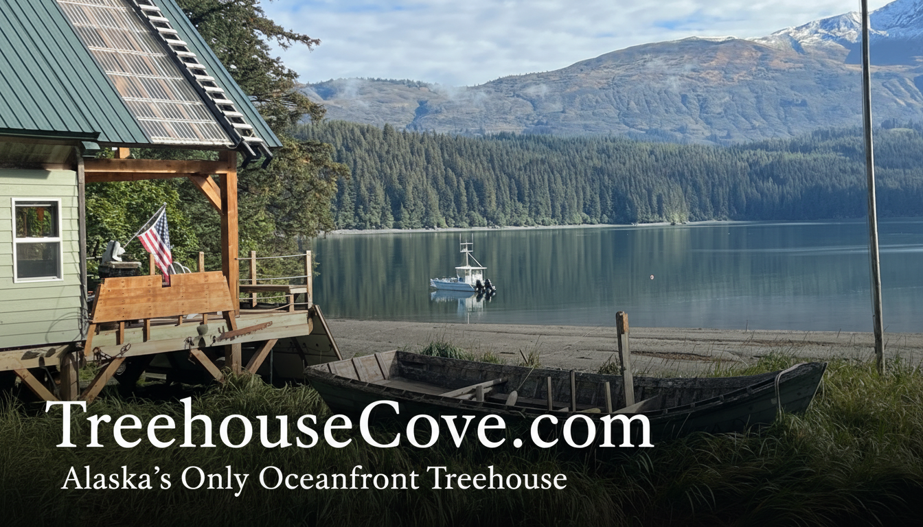 Treehouse Cove Lodge - Seldovia, Alaska - glamping.directory
