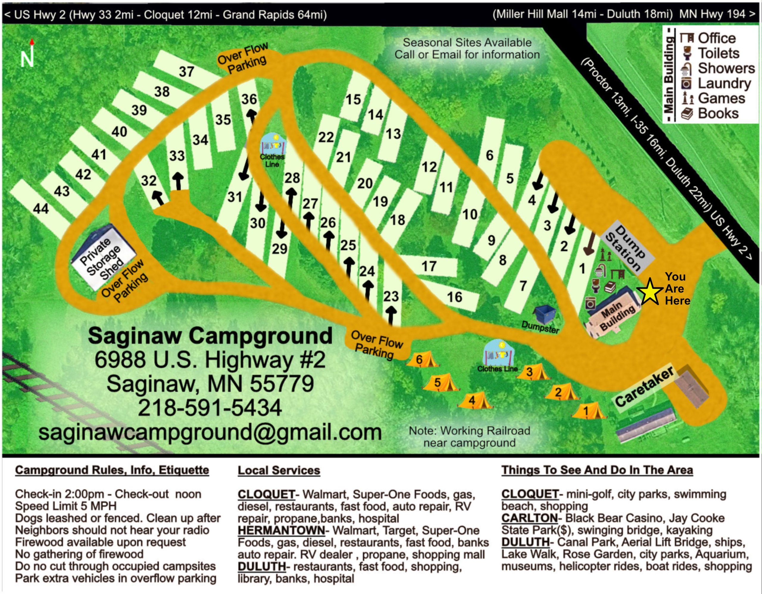 Saginaw Campground - Saginaw, Minnesota - glamping.directory