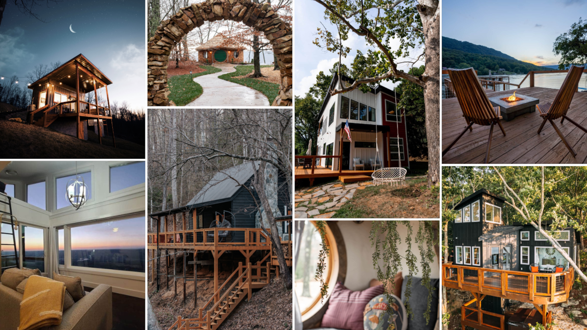 On The Rocks Vacation Rentals - Rising Fawn, Georgia - glamping.directory