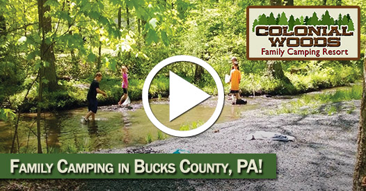 Colonial Woods Family Camping Resort - Upper Black Eddy, Pennsylvania - glamping.directory
