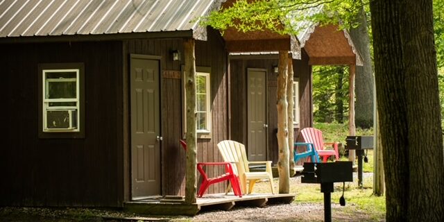 Dune Lake Campground - Coloma, Michigan - glamping.directory