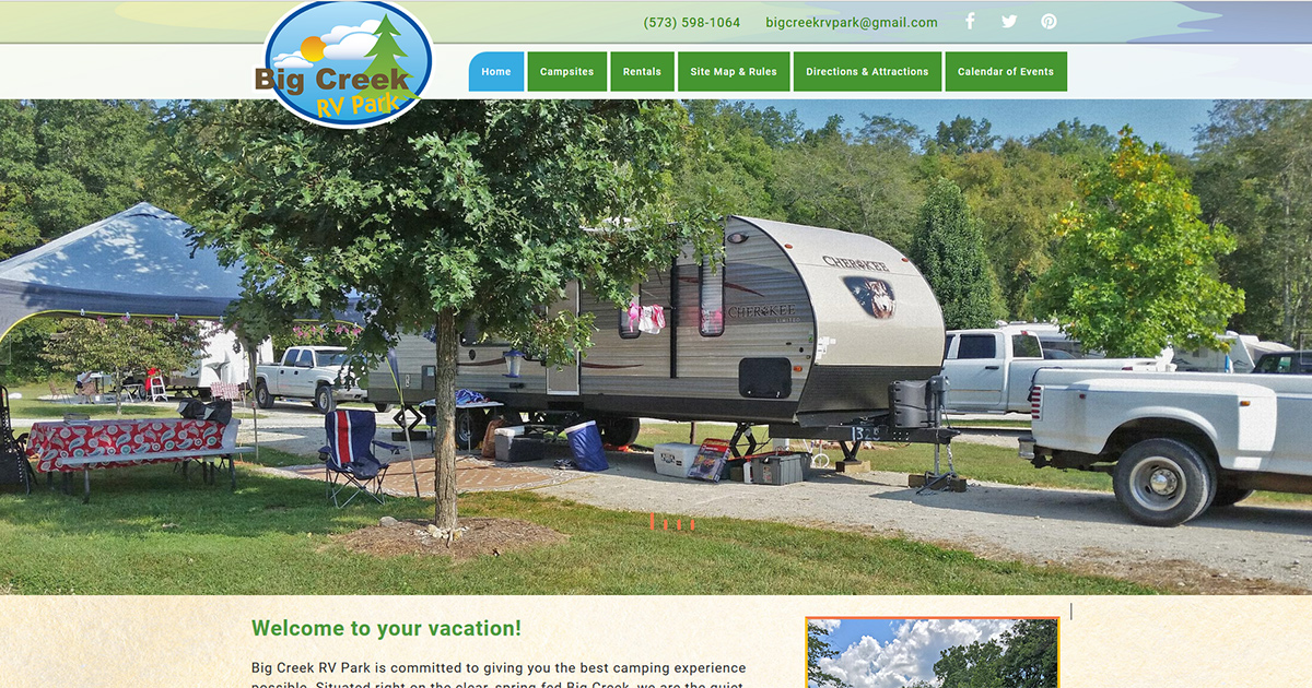 Big Creek RV Park/ Arcadia Meadow Campground LLC - Annapolis, Missouri - glamping.directory