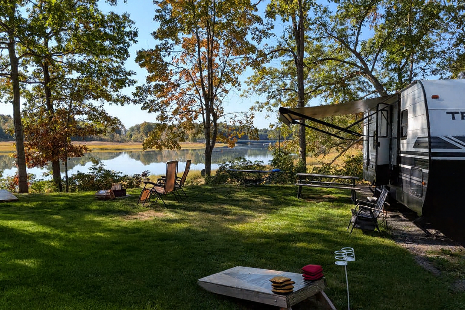Great Bay Camping - Newfields, New Hampshire - glamping.directory