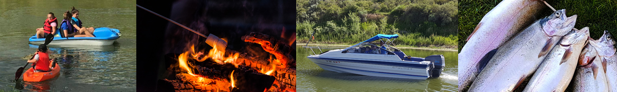 Cedar Bay Marina RV Park & Cafe - Soda Springs, Idaho - glamping.directory