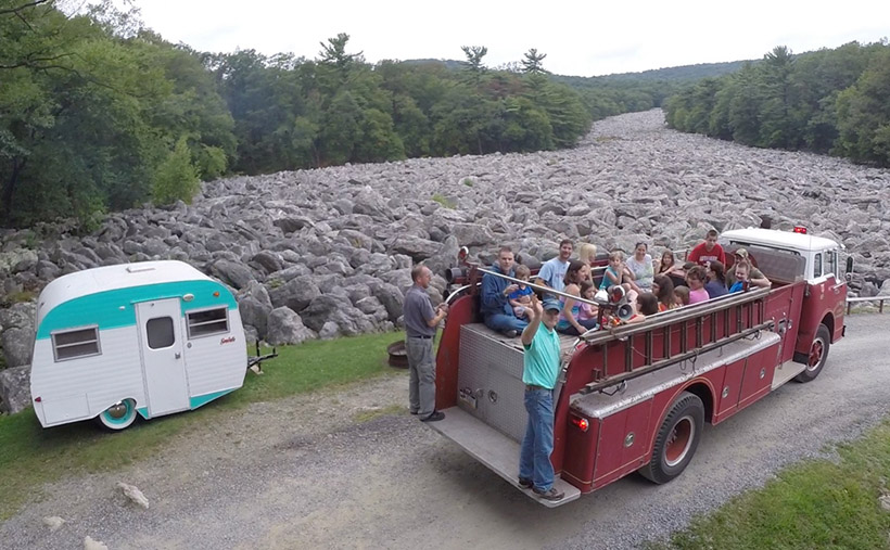 Blue Rocks Family Campground - Lenhartsville, Pennsylvania - glamping.directory
