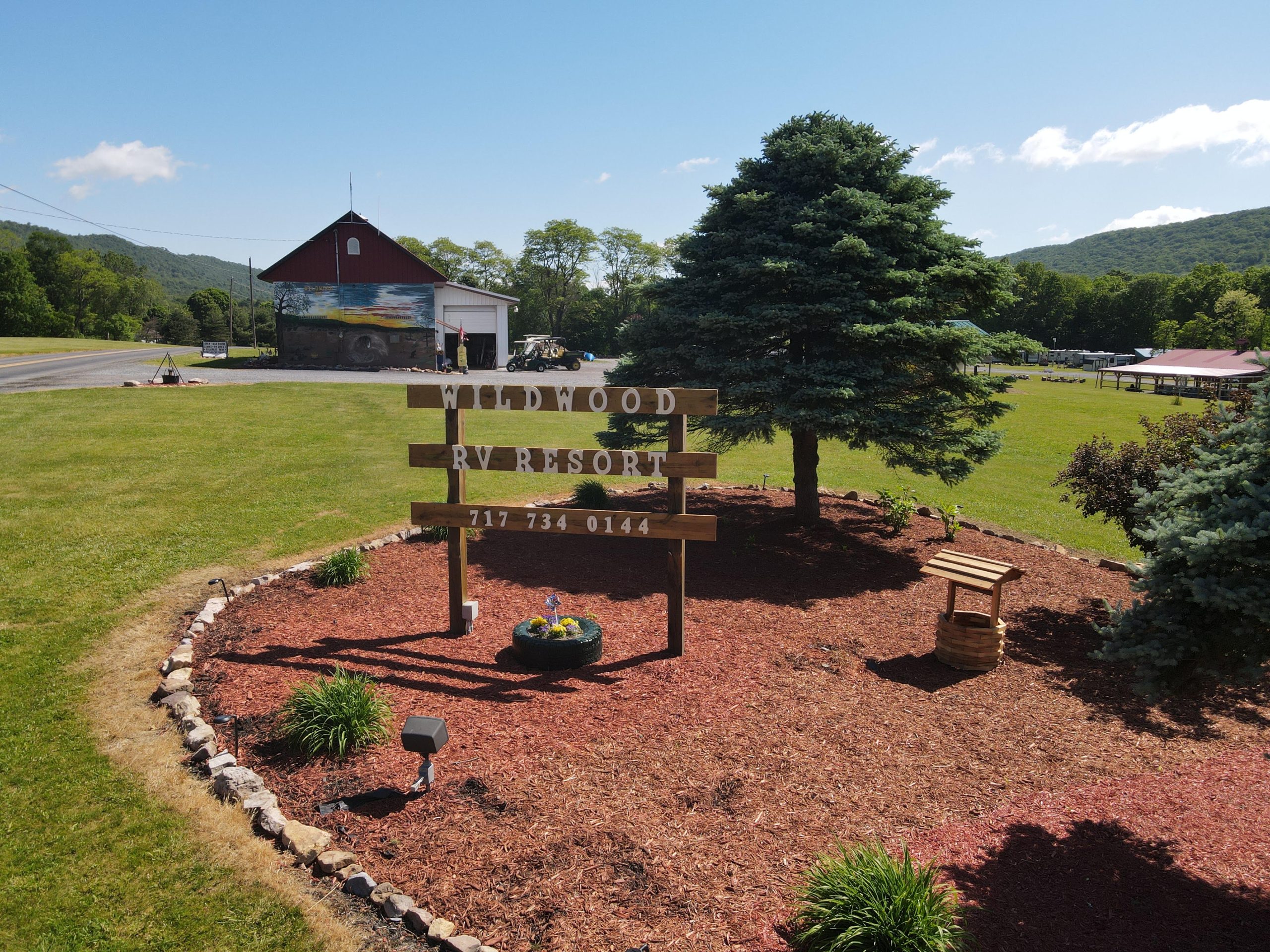 Wildwood RV Resort - East Waterford, Pennsylvania - glamping.directory