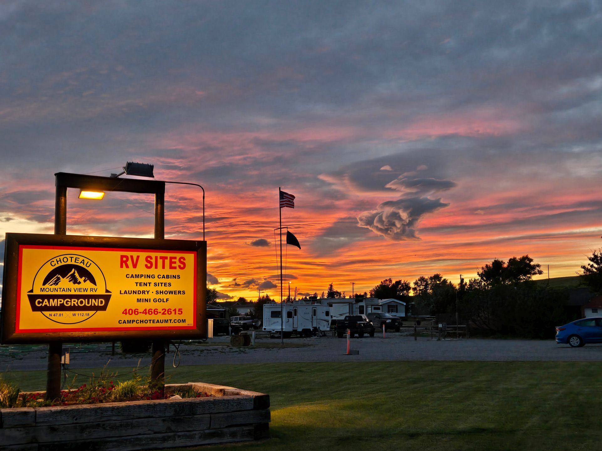 Choteau Mountain View RV Campground - Choteau, Montana - glamping.directory