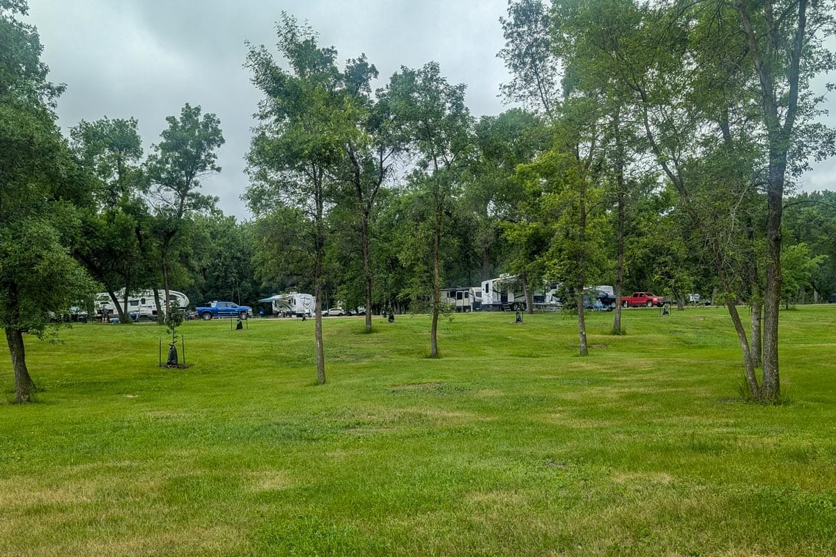 General Sibley Park and Campground - Bismarck, North Dakota - glamping.directory