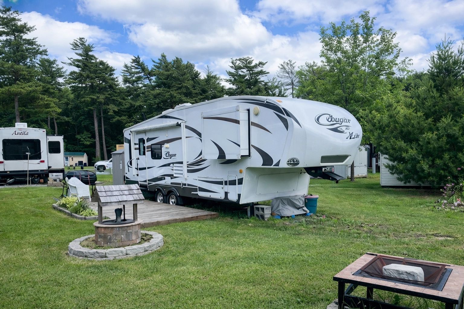 Whispering Pines Campground - Panton, Vermont - glamping.directory