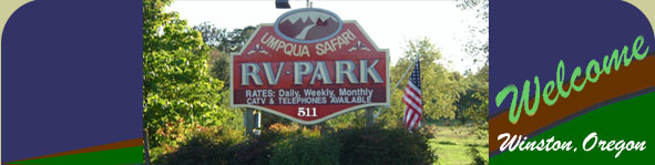 Umpqua Safari RV Park - Winston, Oregon - glamping.directory