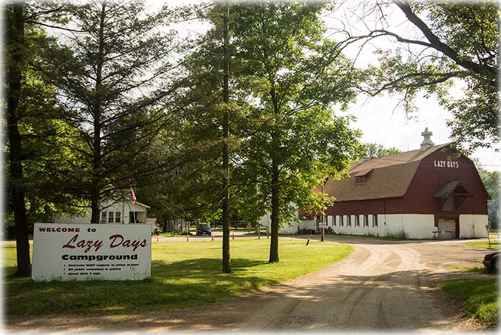 Lazy Days Campground - West Bend, Wisconsin - glamping.directory