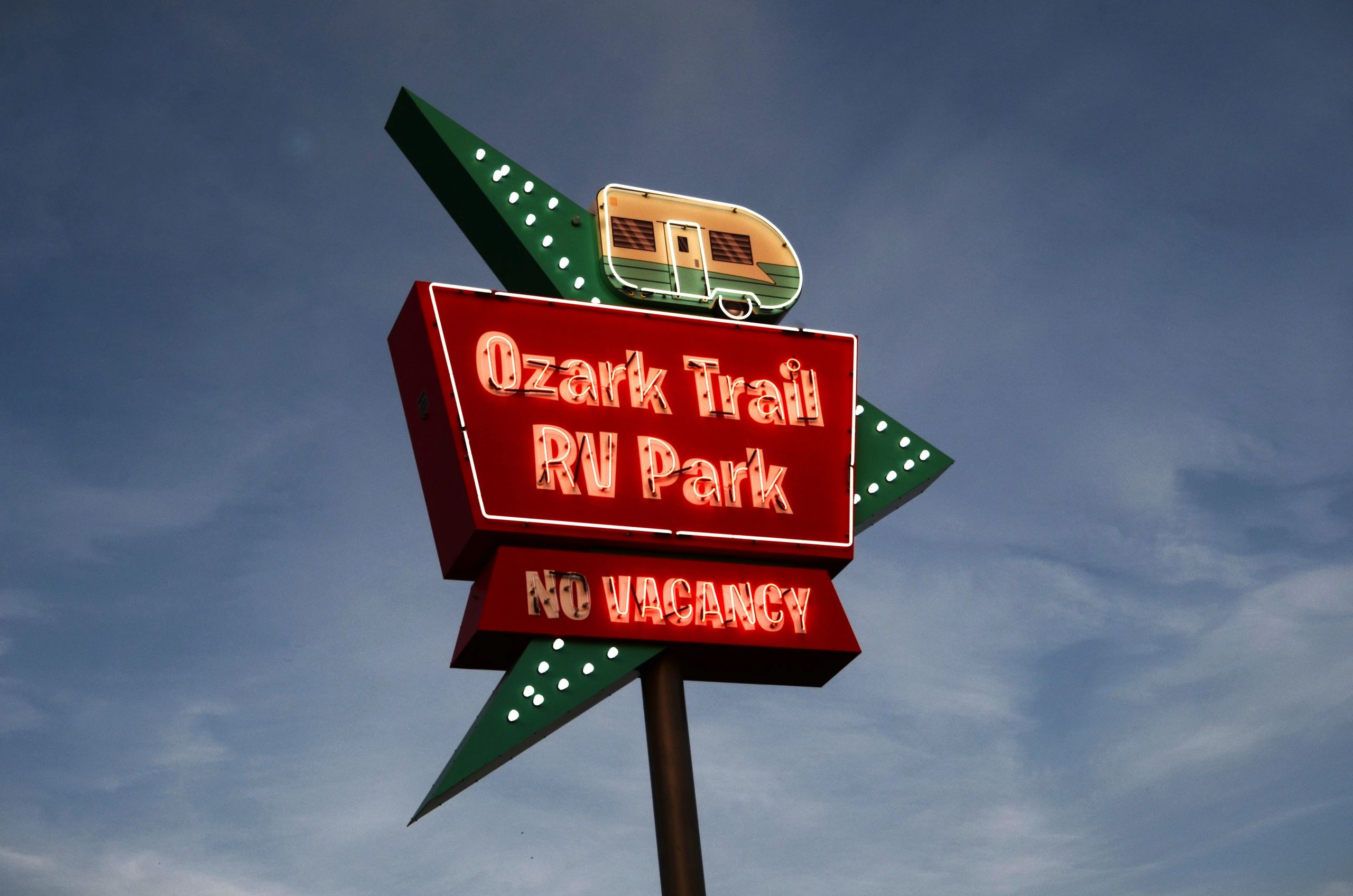 Ozark Trail RV Park - Stroud, Oklahoma - glamping.directory