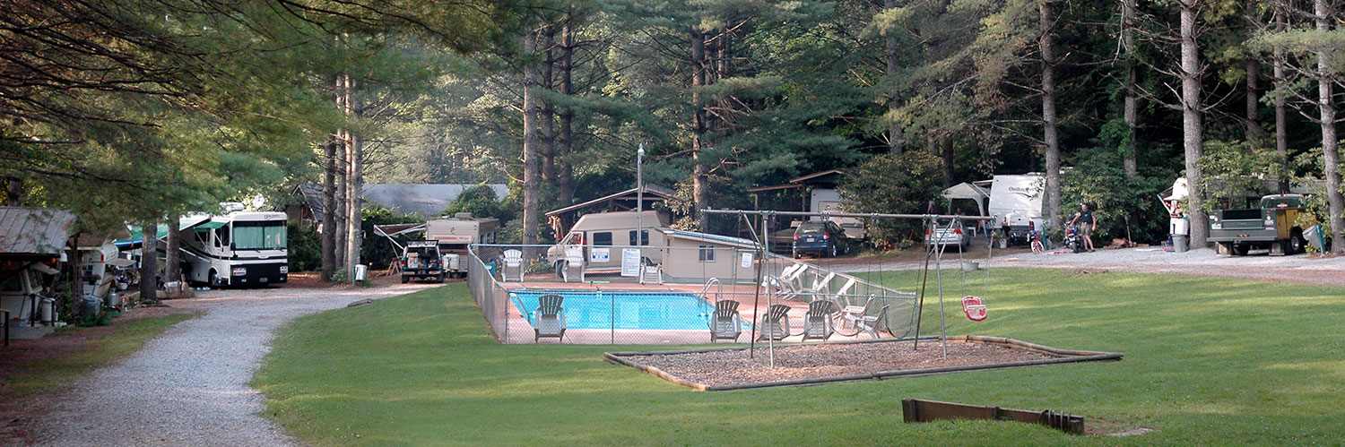 Kirklands Creek Campground and Cabins - Bryson City, North Carolina - glamping.directory