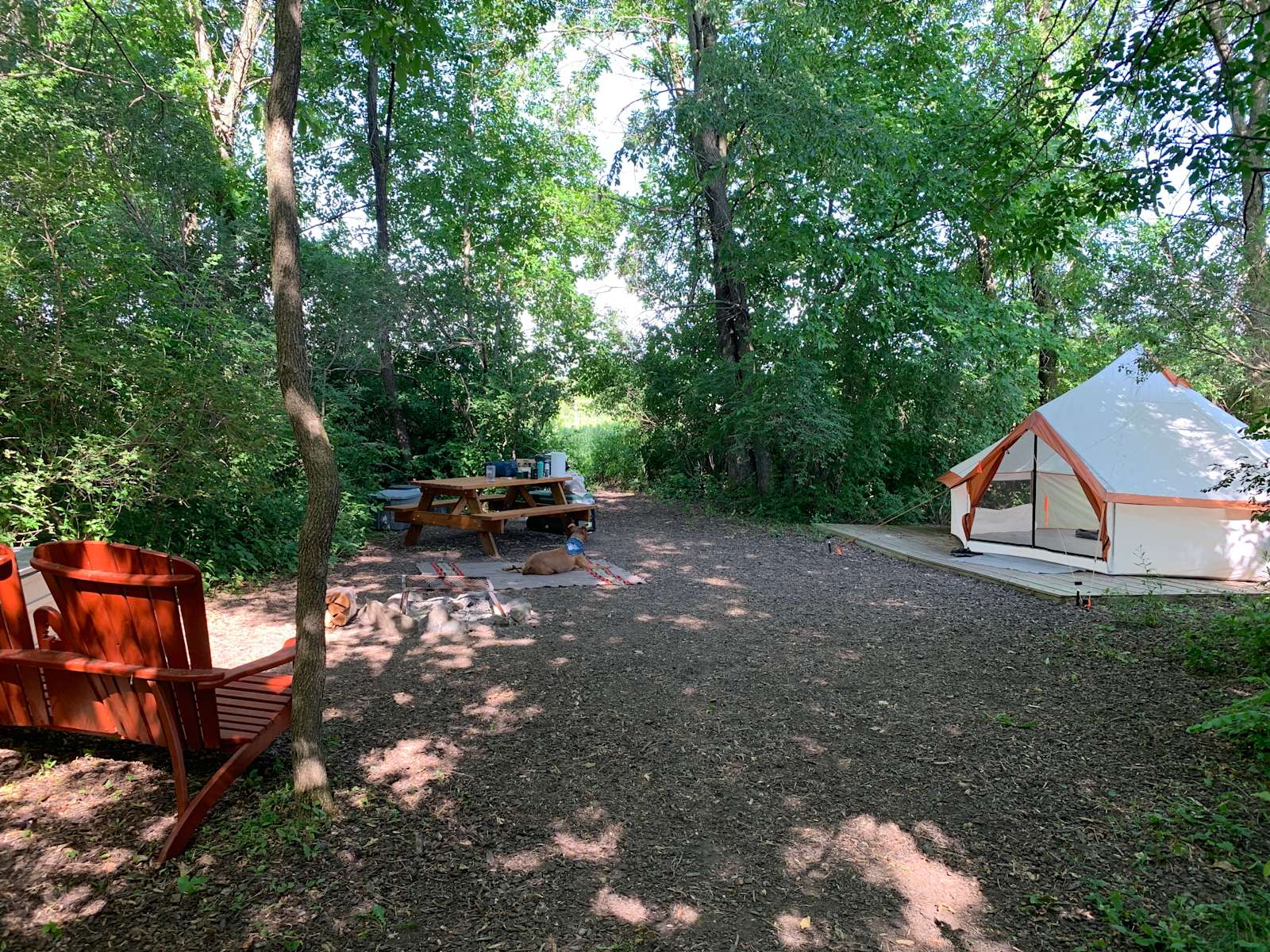Stone Creek Farm - Shafer, Minnesota - glamping.directory