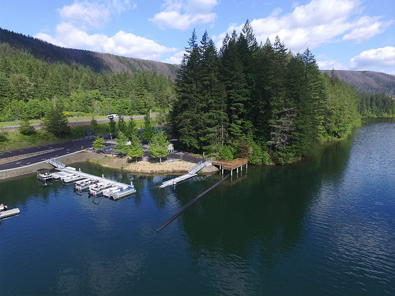 Promontory Park Campground - Estacada, Oregon - glamping.directory
