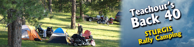 Teachout's Back 40 Campground - Piedmont, South Dakota - glamping.directory