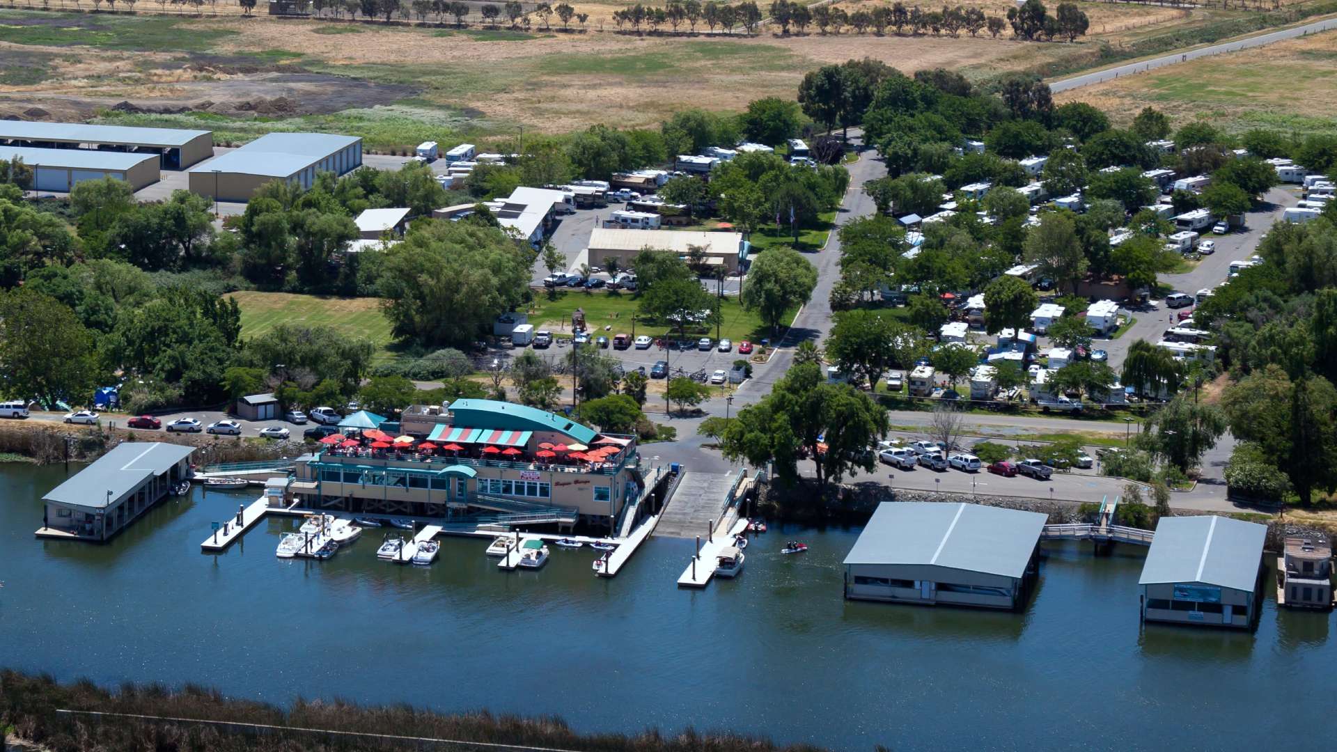 Sugar Barge RV Resort & Marina - Bethel Island, California - glamping.directory