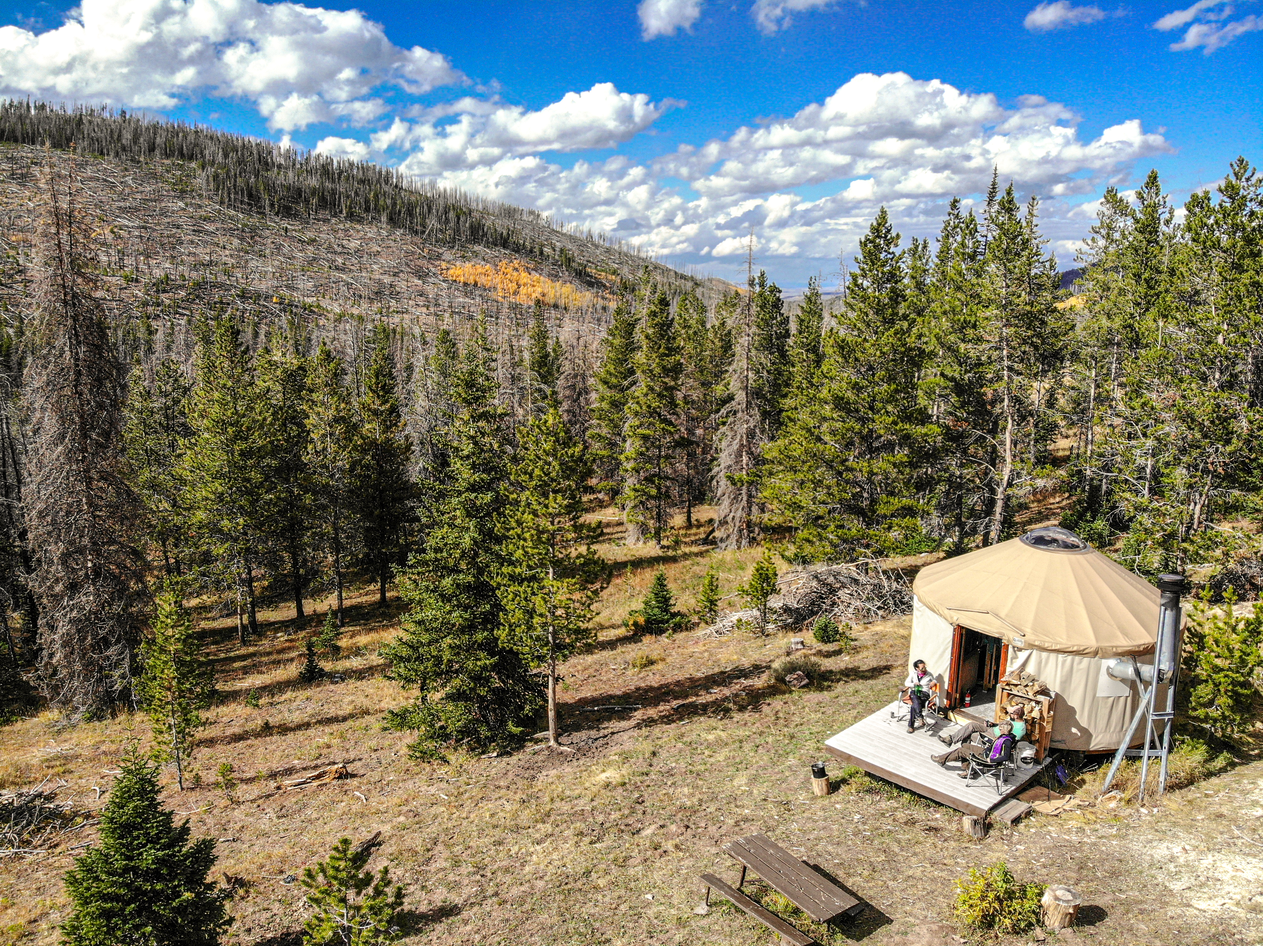 Lily Lake Yurt - Evanston, Wyoming - glamping.directory