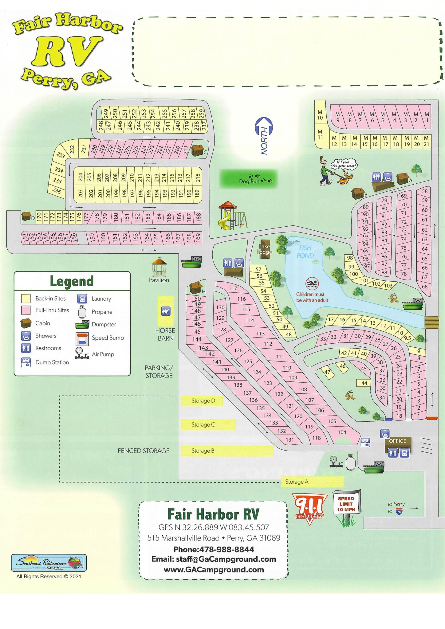 Fair Harbor RV Park & Campground - Perry, Georgia - glamping.directory