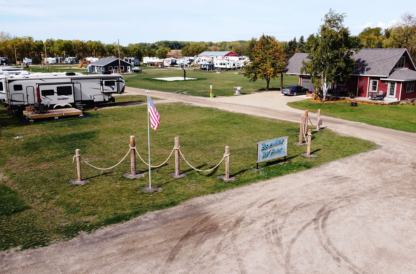 Beachside RV Park - Starbuck, Minnesota - glamping.directory