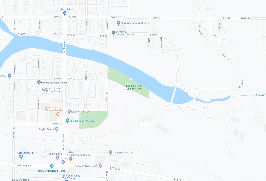 Ellis Lakeside Campground - Ellis, Kansas - glamping.directory
