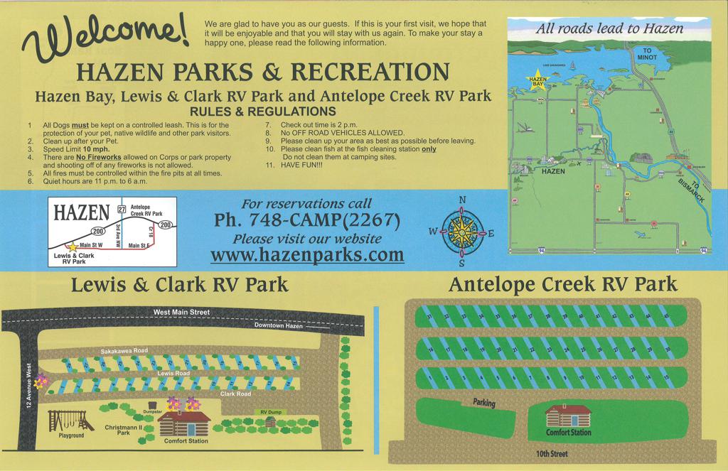Lewis & Clark RV Park - Hazen, North Dakota - glamping.directory