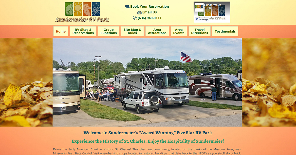 Sundermeier RV Park - St Charles, Missouri - glamping.directory