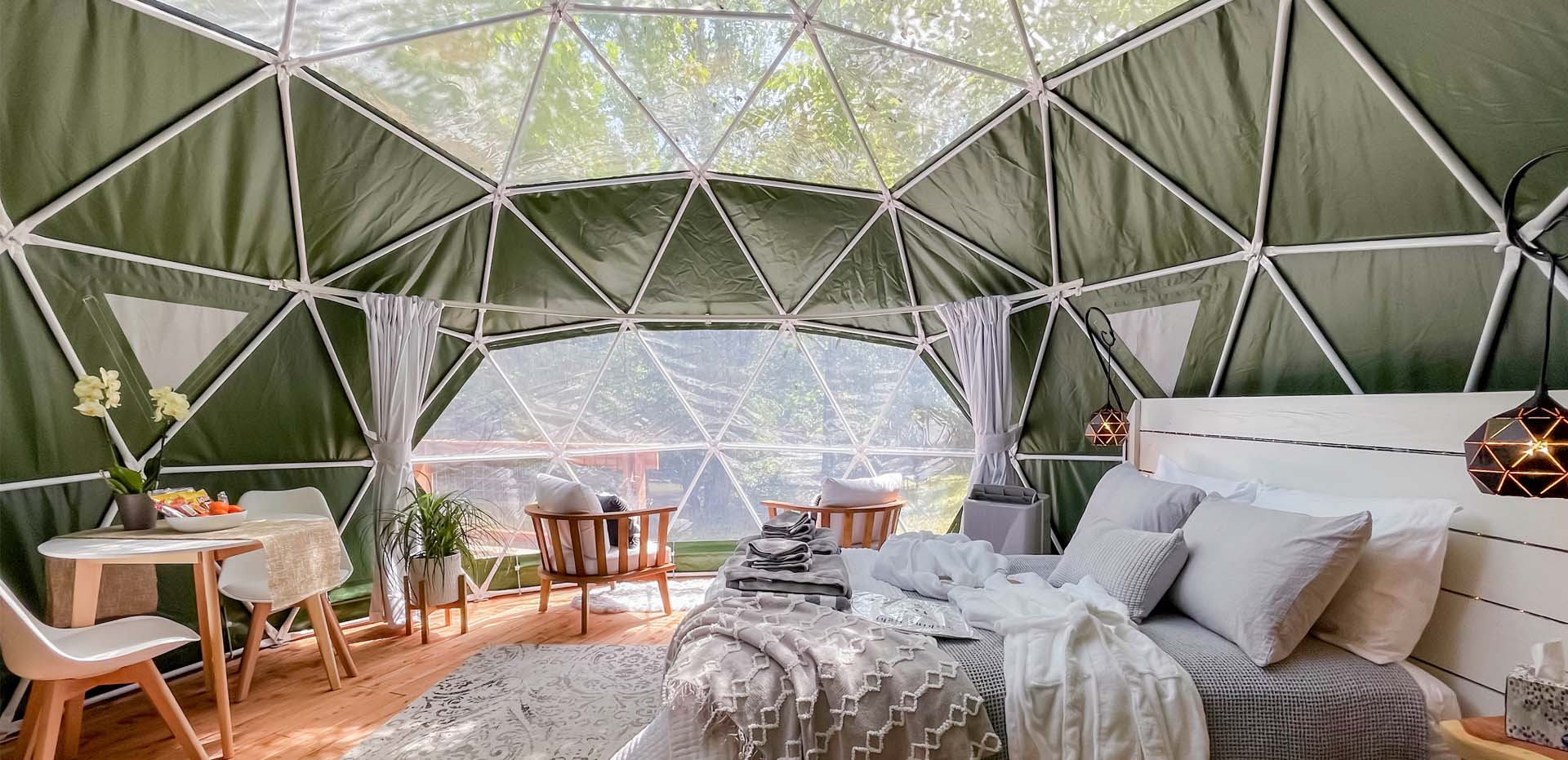 WV Glamping Domes - Alderson, West Virginia - glamping.directory